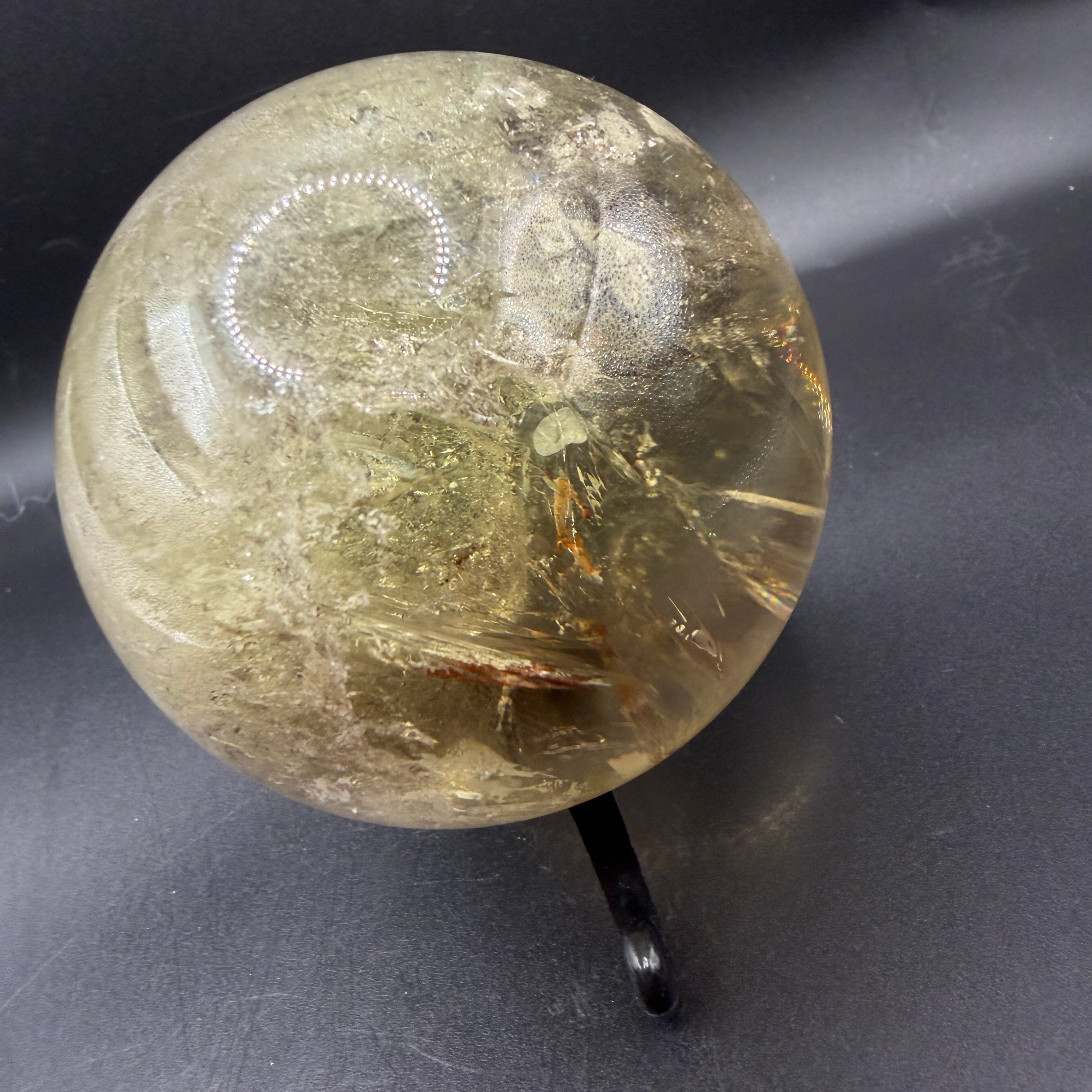 Smokey Citrine Sphere Dx22.5cm