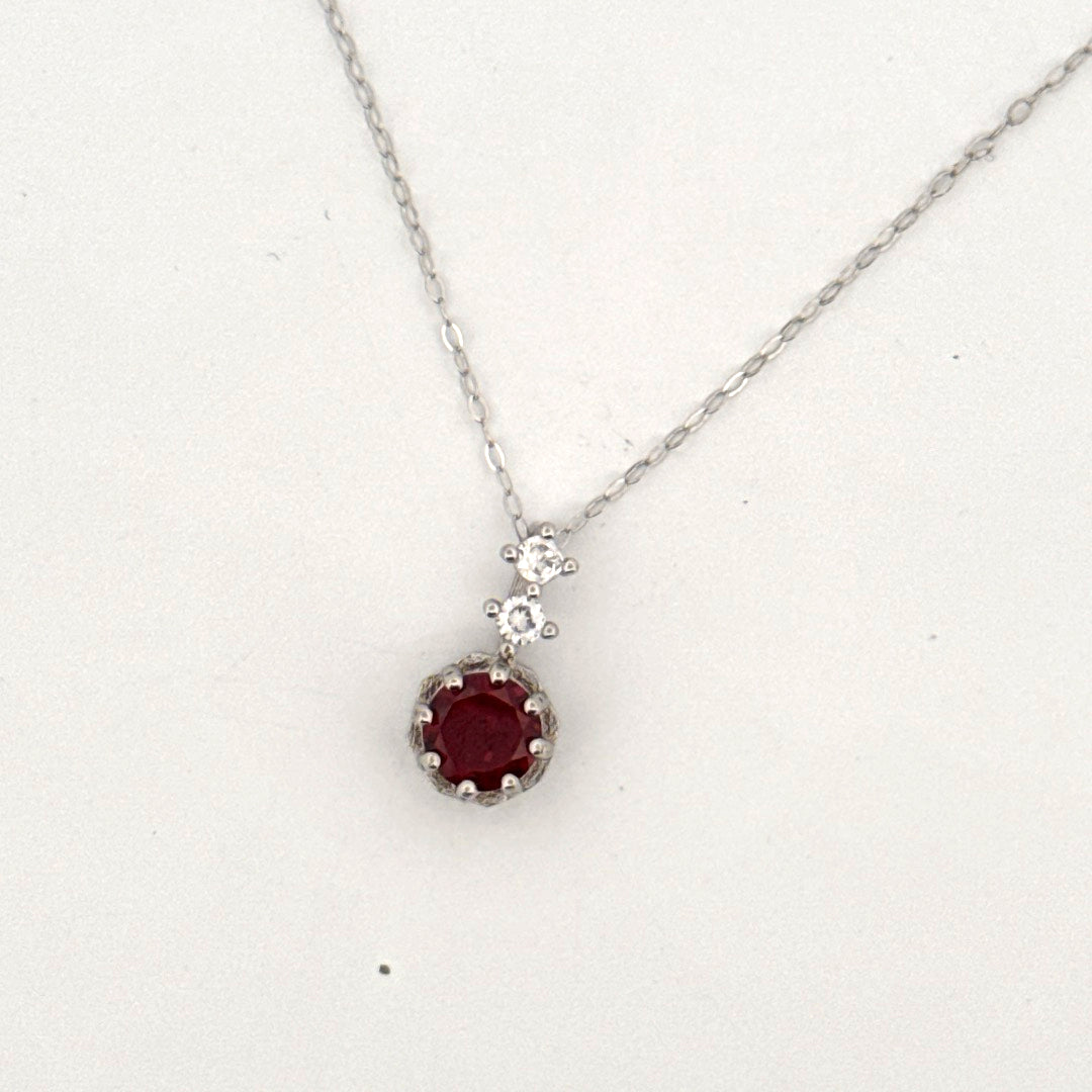 Garnet S925 Necklace