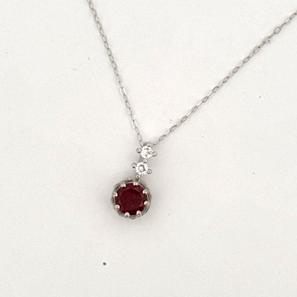 Garnet S925 Necklace