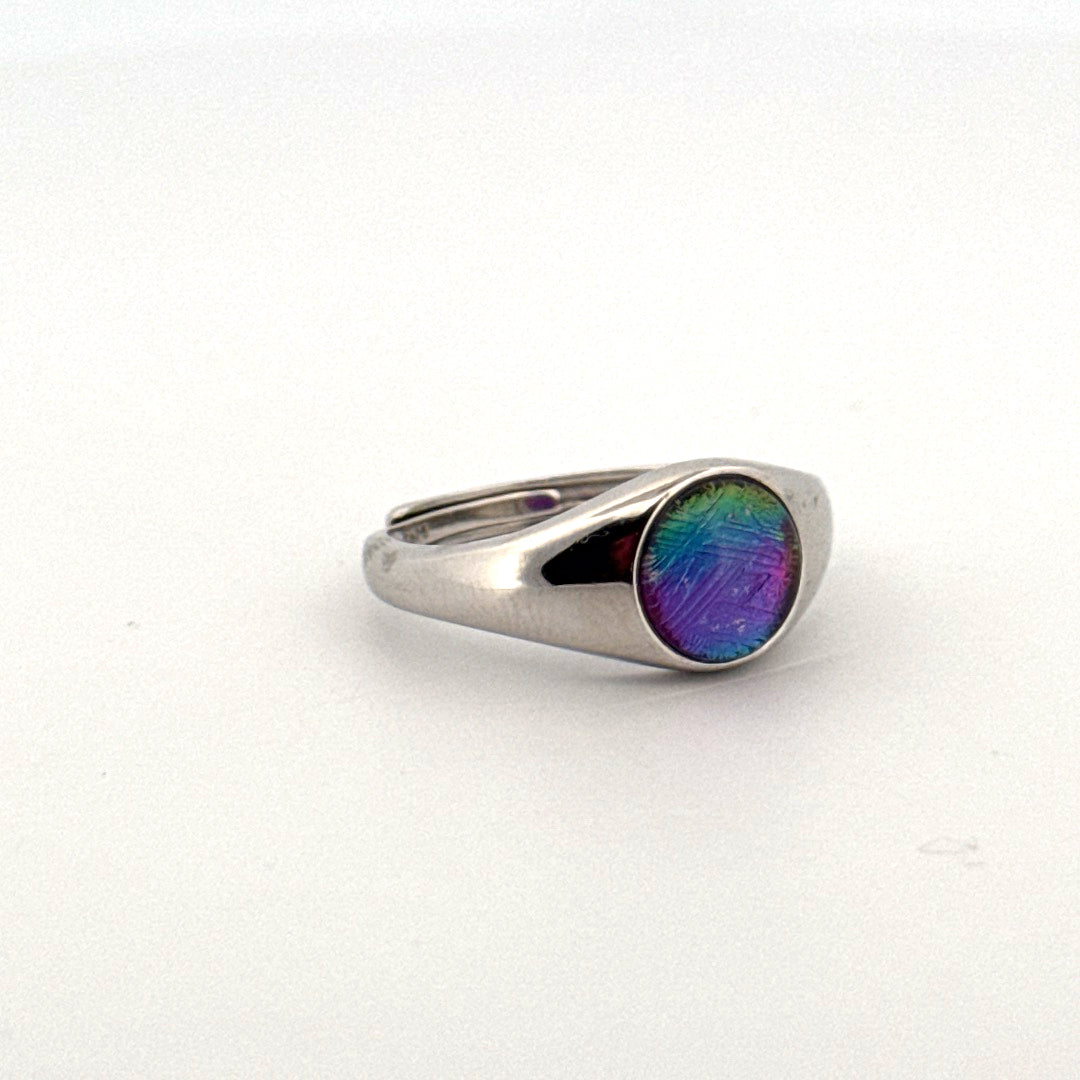 Muonionalusta Round S925 Adjustable Ring