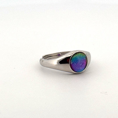 Muonionalusta Round S925 Adjustable Ring
