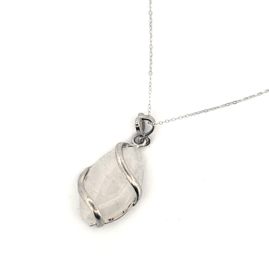 Clear Quartz Necklace on S925 Chain