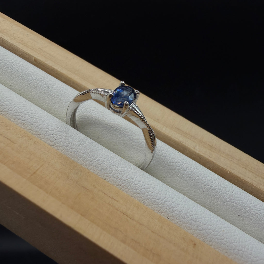 Sapphire S925 Adjustable Ring