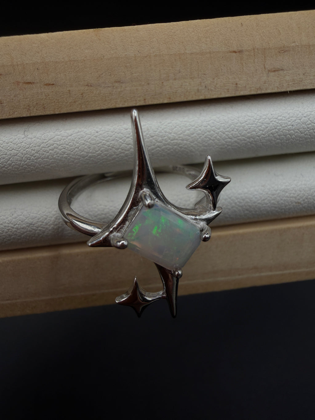 Opal Signature Star Ring