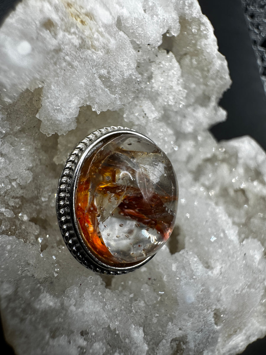 Fire Quartz Necklace