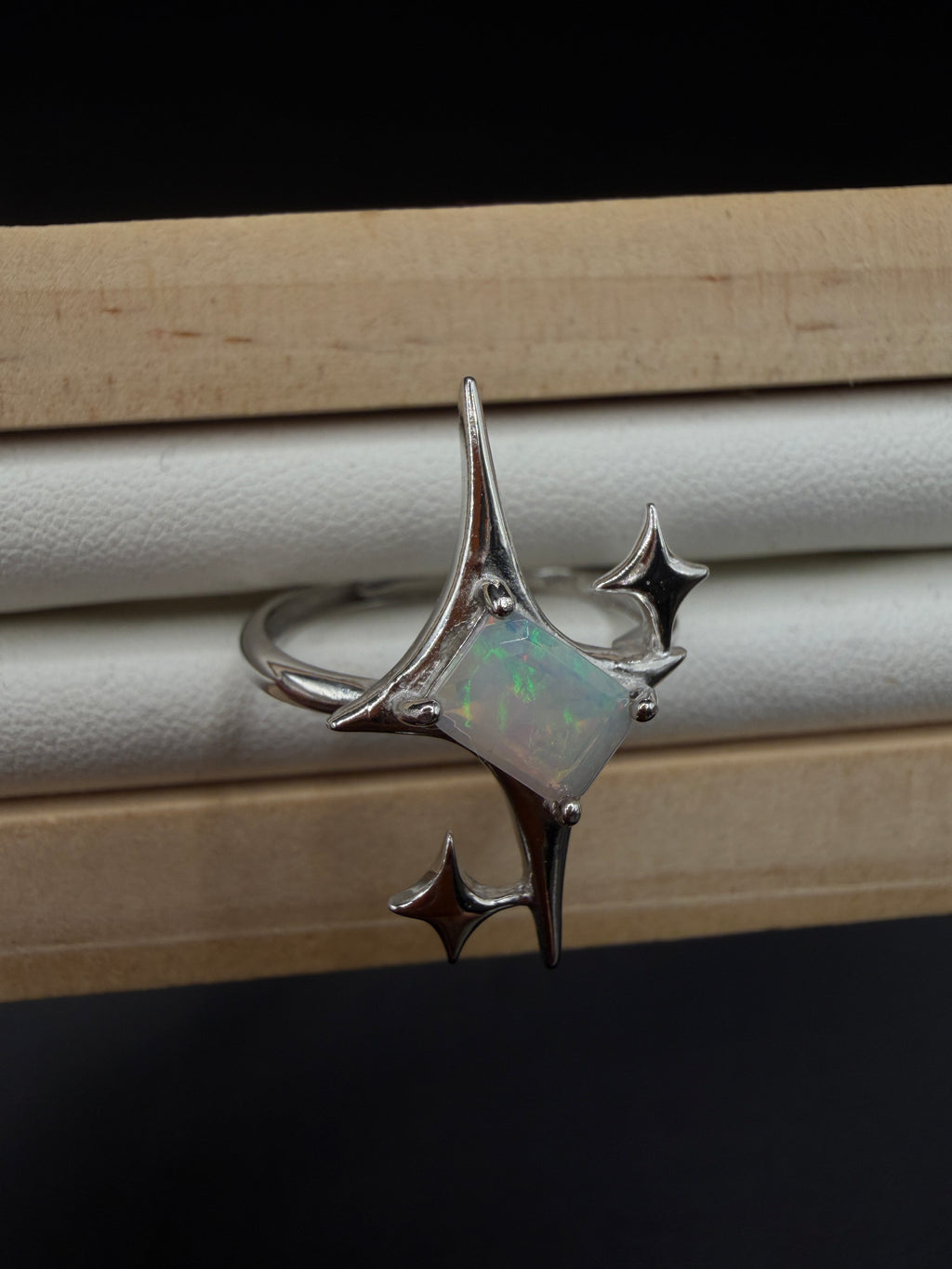 Opal Signature Star Ring