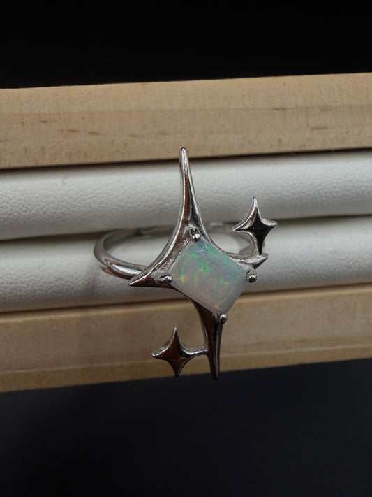 Opal Signature Star Ring