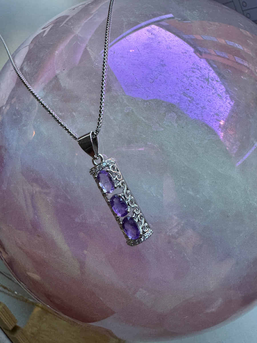 Amethyst S925 Necklace