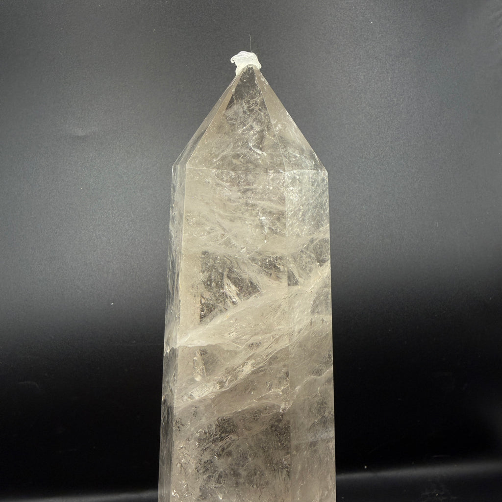 Large Clear Quartz Tower