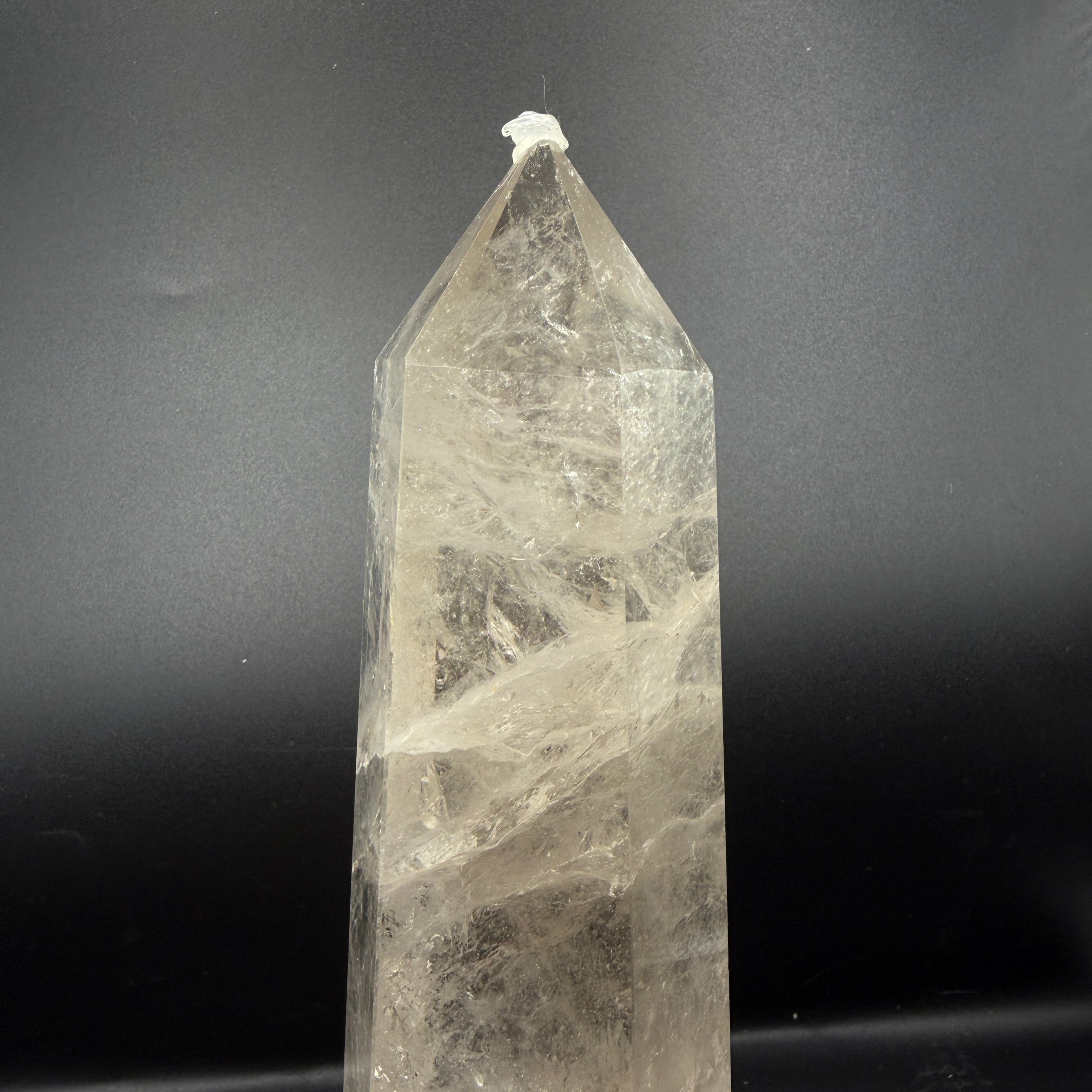 Large Clear Quartz Tower
