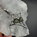 Moldavite Star S925 Certified Necklace