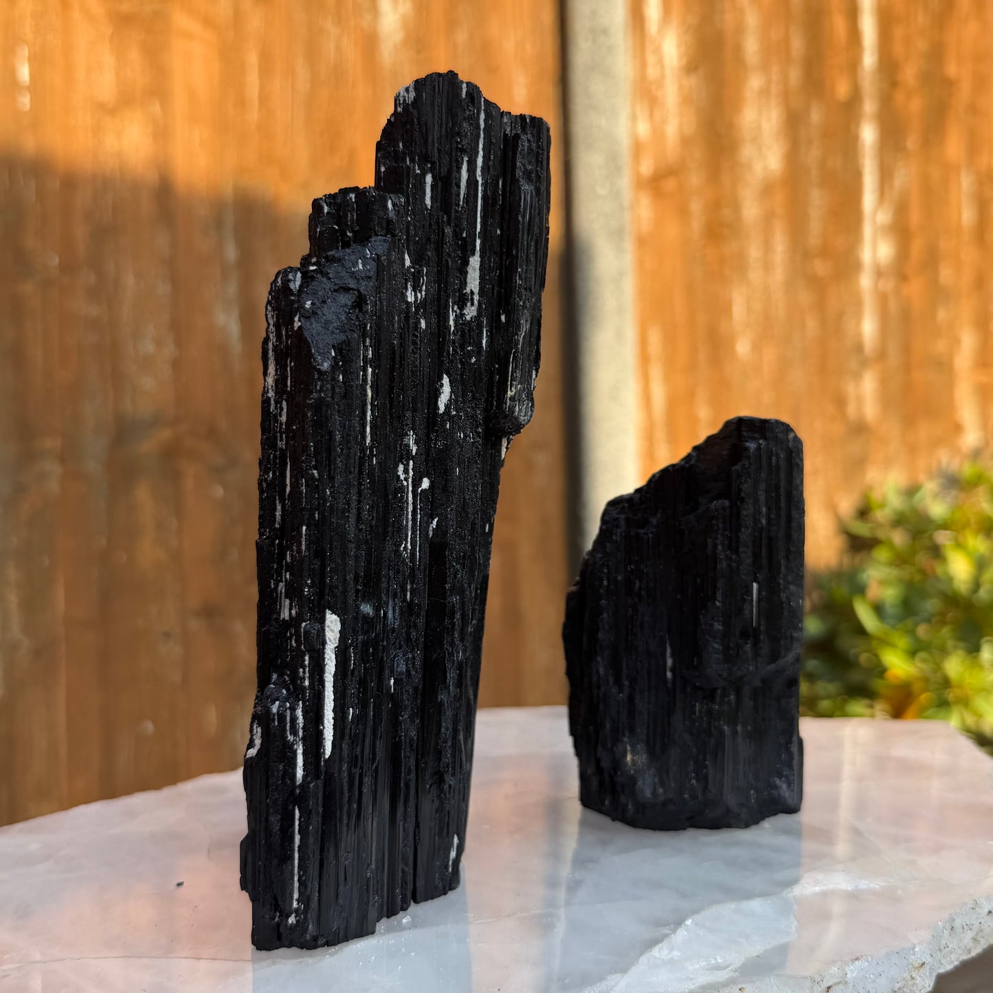 Black Tourmaline Raw Towers