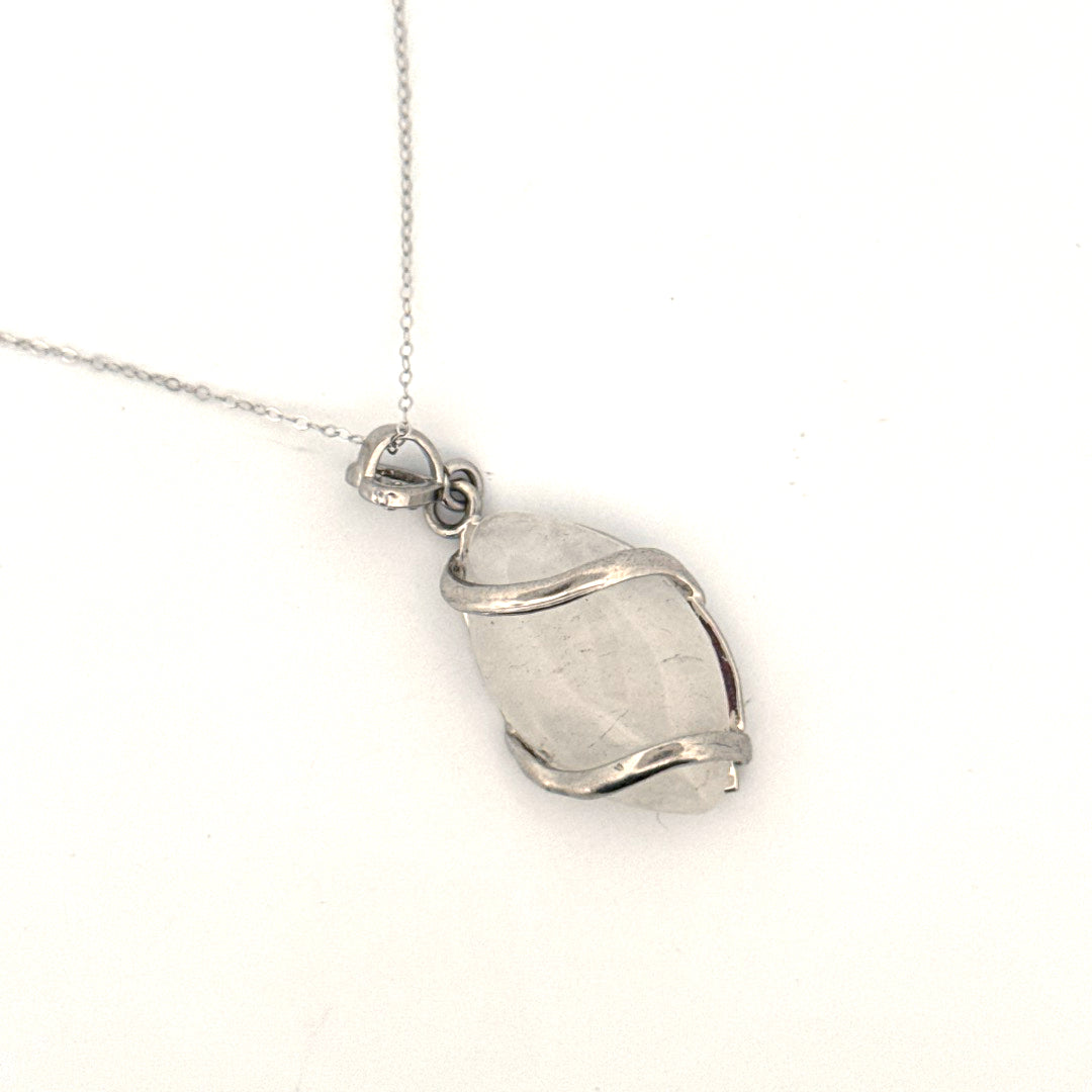Clear Quartz Necklace on S925 Chain