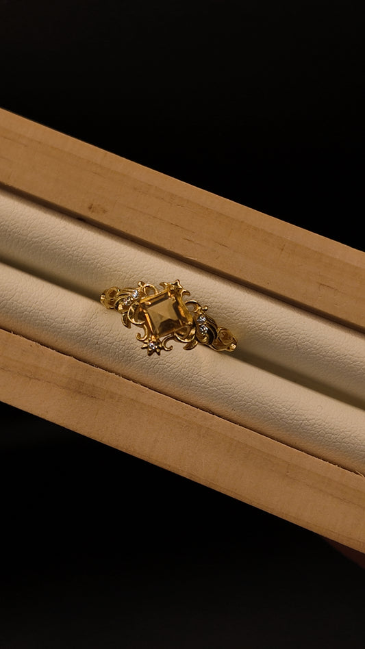 Citrine Ring