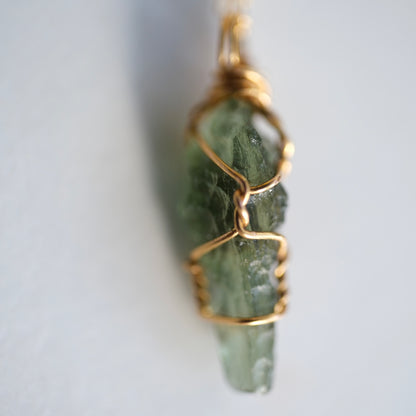 Moldavite Handmade Necklace