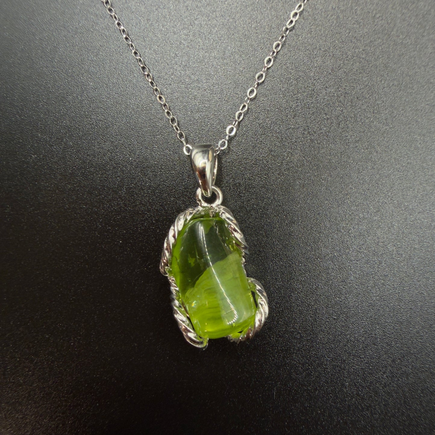 Peridot S925 Certified Necklace