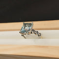 Blue Fluorite S925 Adjustable Ring