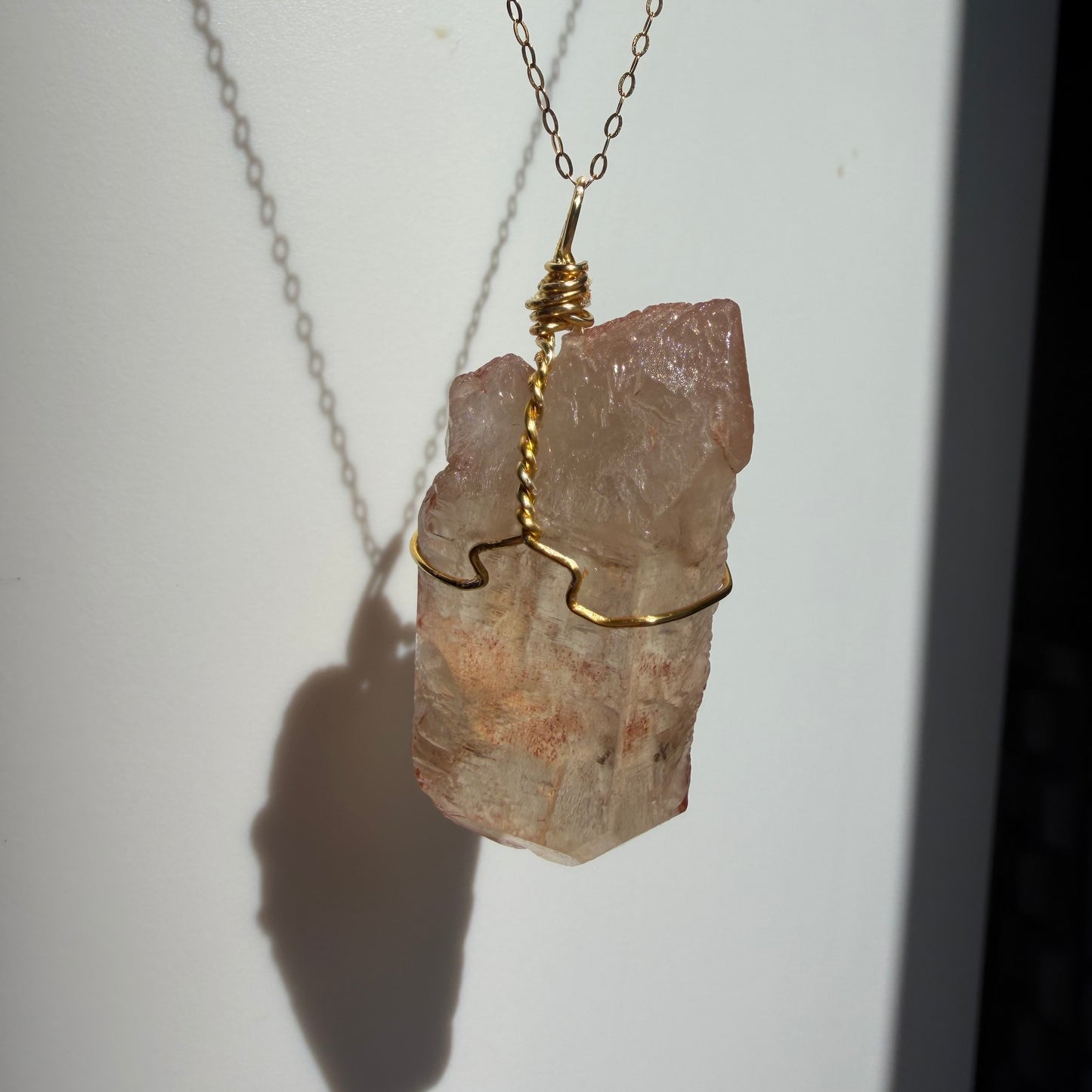 Lithium Quartz Handmade Necklace