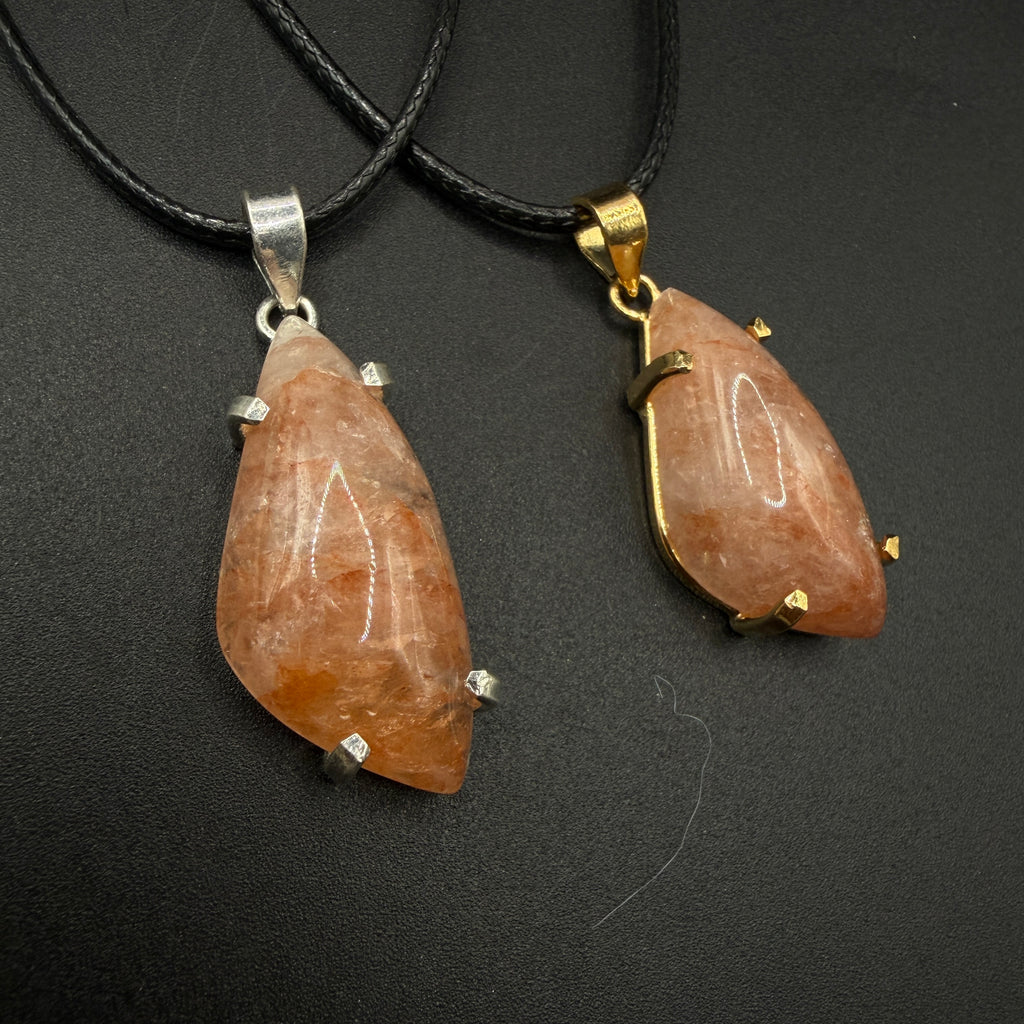 Brazillian Fire Quartz Necklace