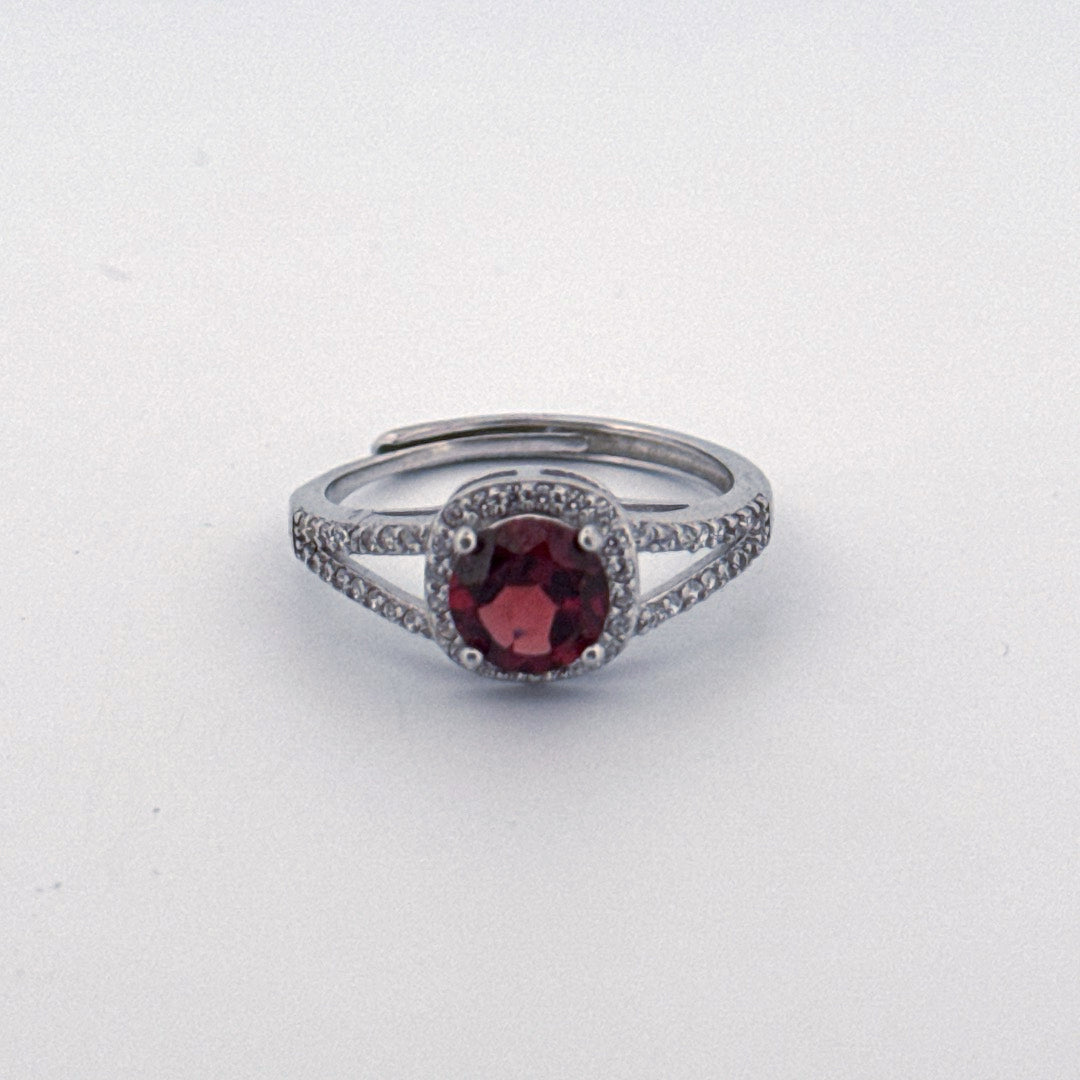 Garnet S925 Ring