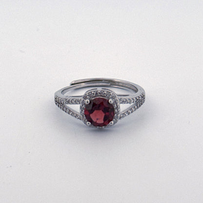 Garnet S925 Ring