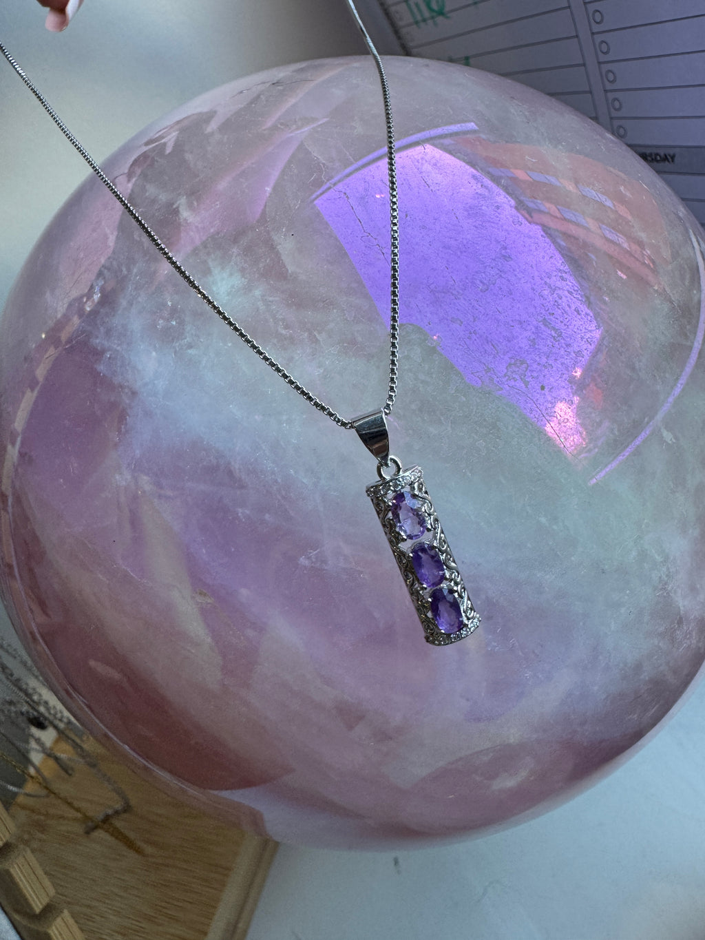 Amethyst S925 Necklace