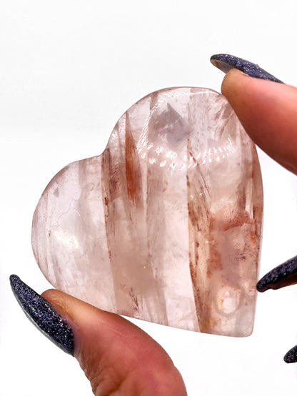 Fire Quartz Heart