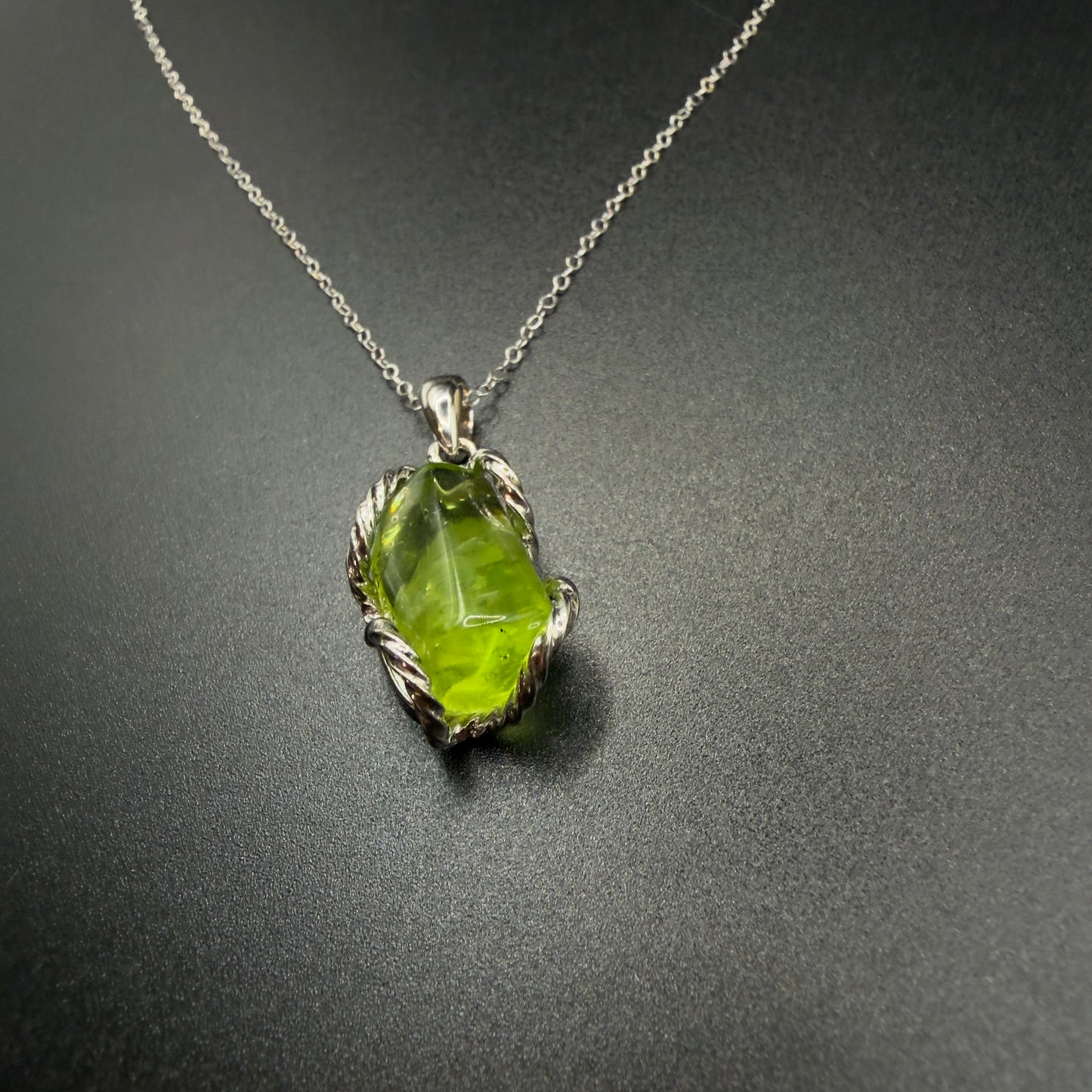 Peridot S925 Certified Necklace