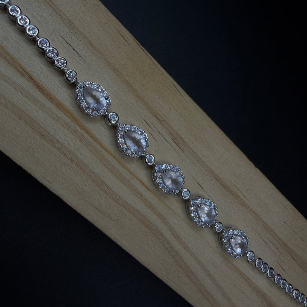 Rose Quartz S925 Certified Bracelet