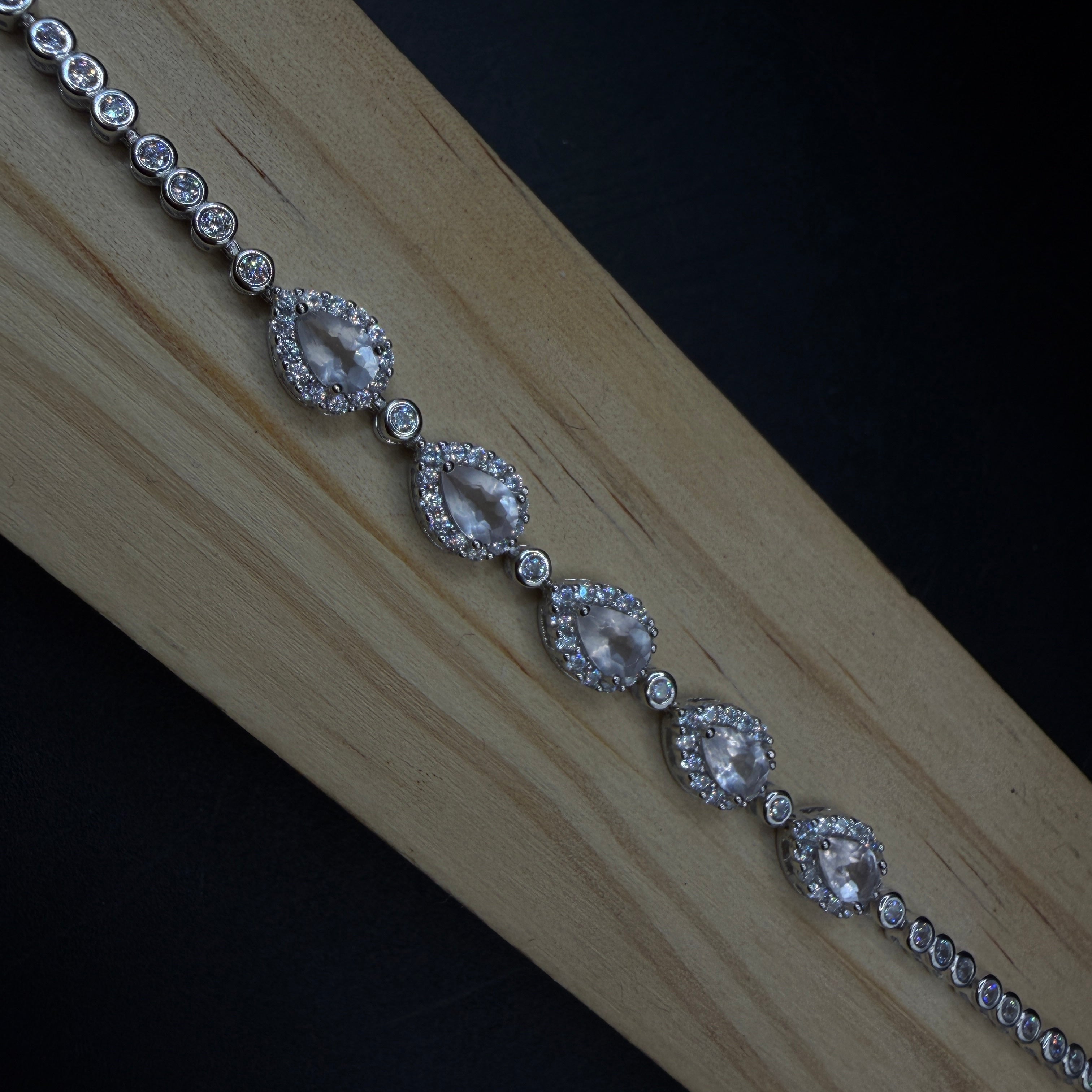 Rose Quartz S925 Certified Bracelet