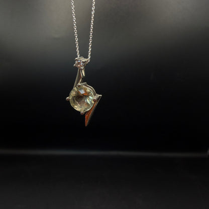 Libyan Desert Glass S925 Certified Necklace