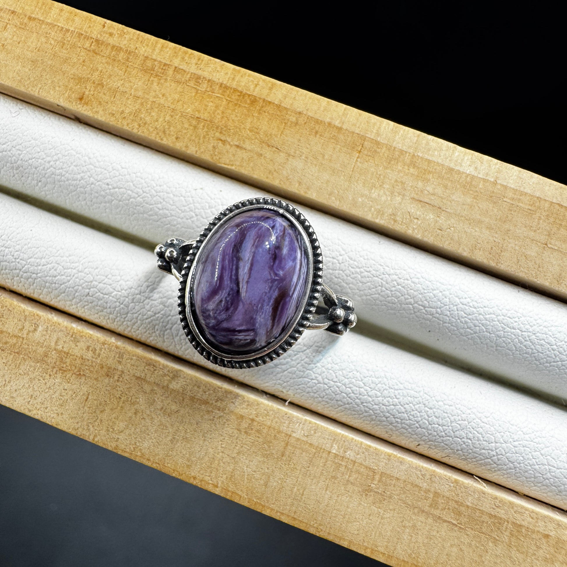 Chaorite S925 Adjustable Ring