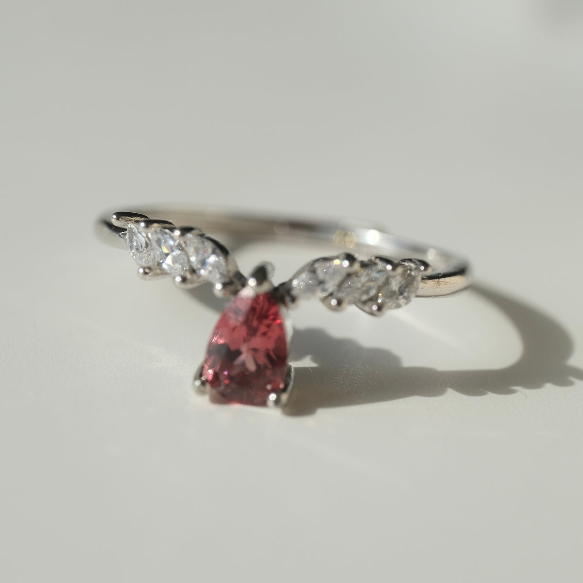 Garnet S925 Adjustable Ring | Confidence | Passion | Creativity