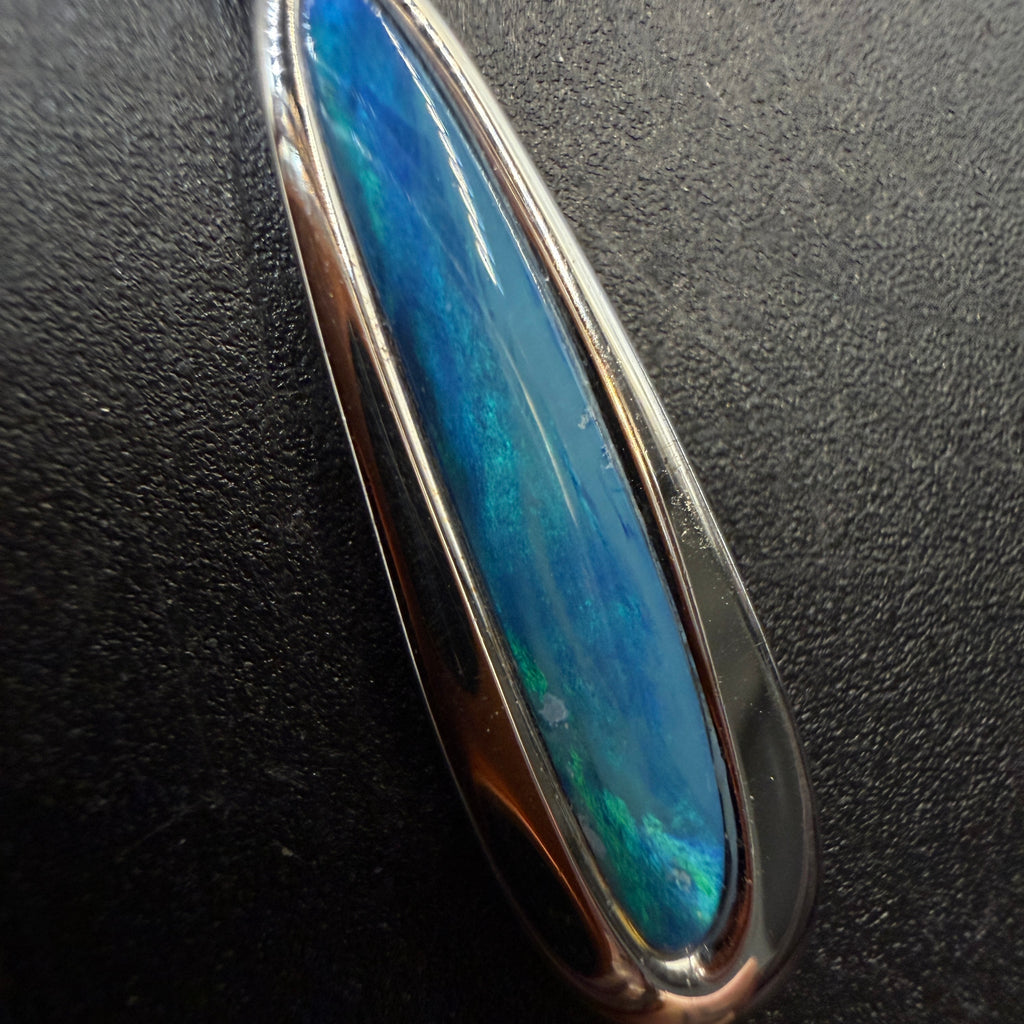 Australian Boulder Opal S925 Necklace