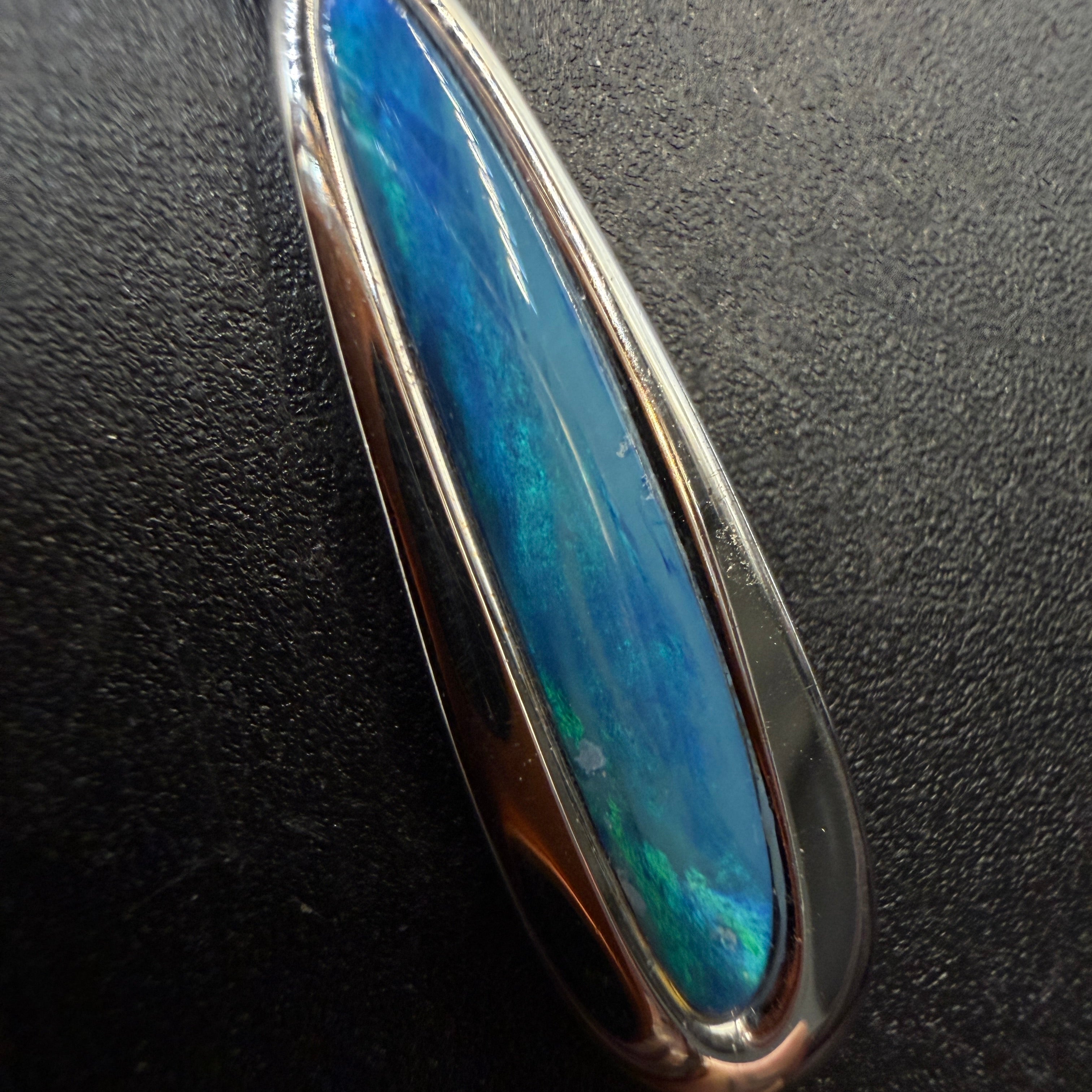 Australian Boulder Opal S925 Necklace