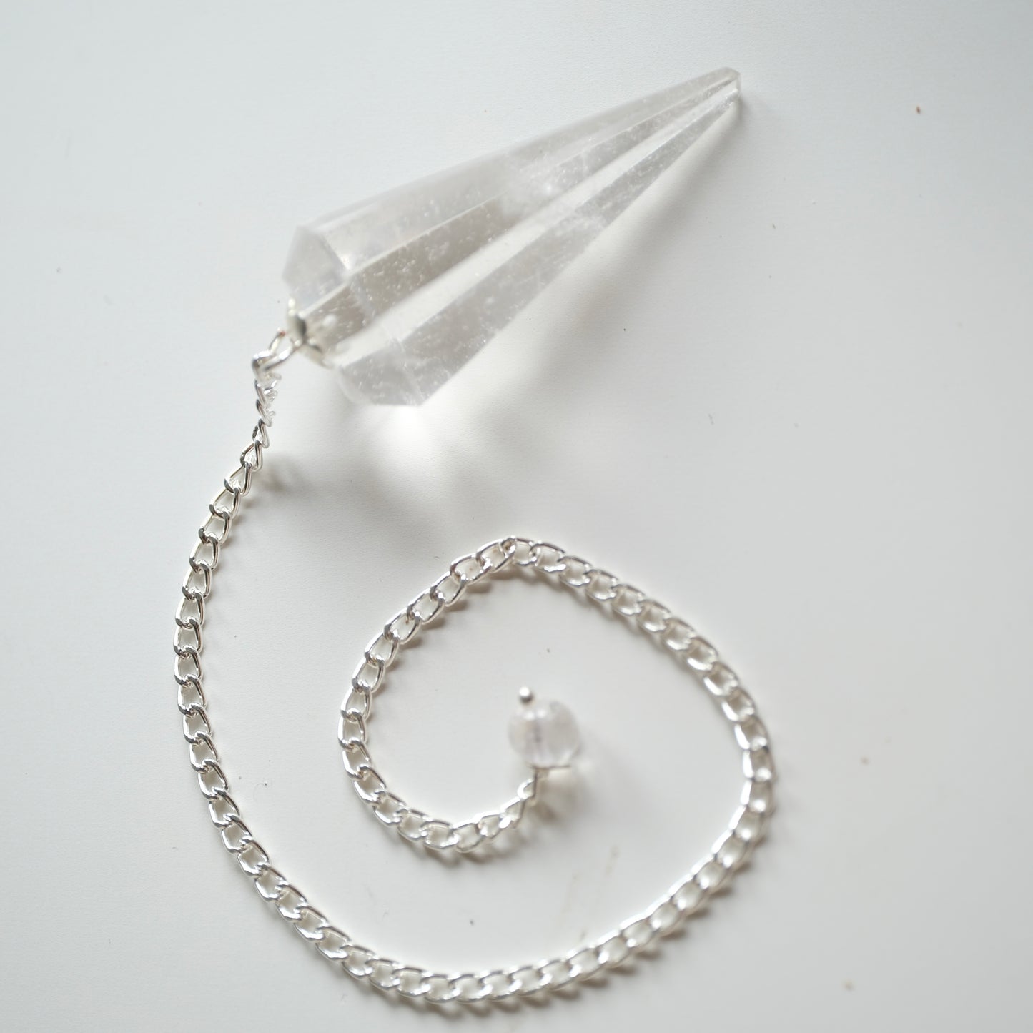 Clear Quartz Pendulum