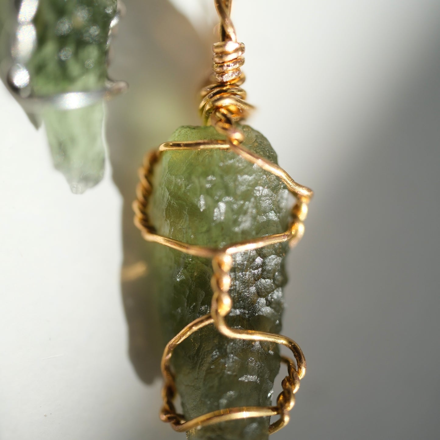 Moldavite Handmade Necklace
