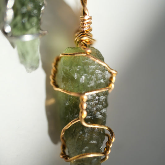 Moldavite Handmade Necklace