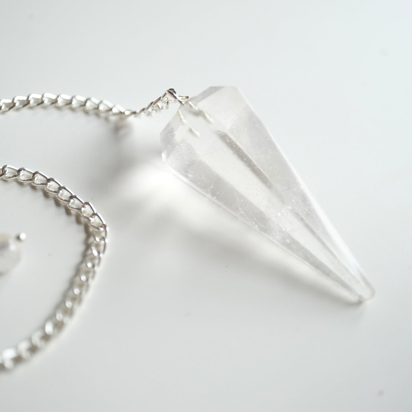 Clear Quartz Pendulum