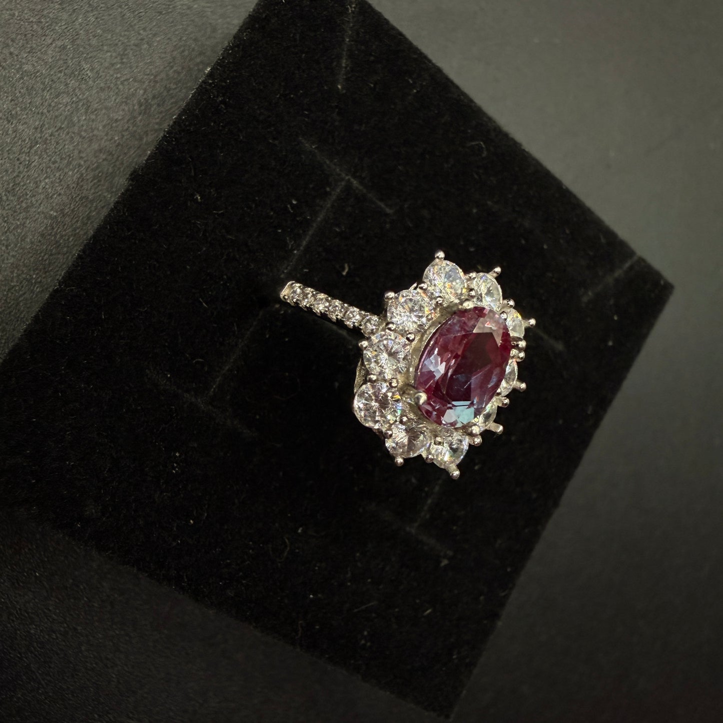 Alexandrite S925 Certified Adjustable Ring