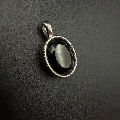 Black Spinel S925 Necklace
