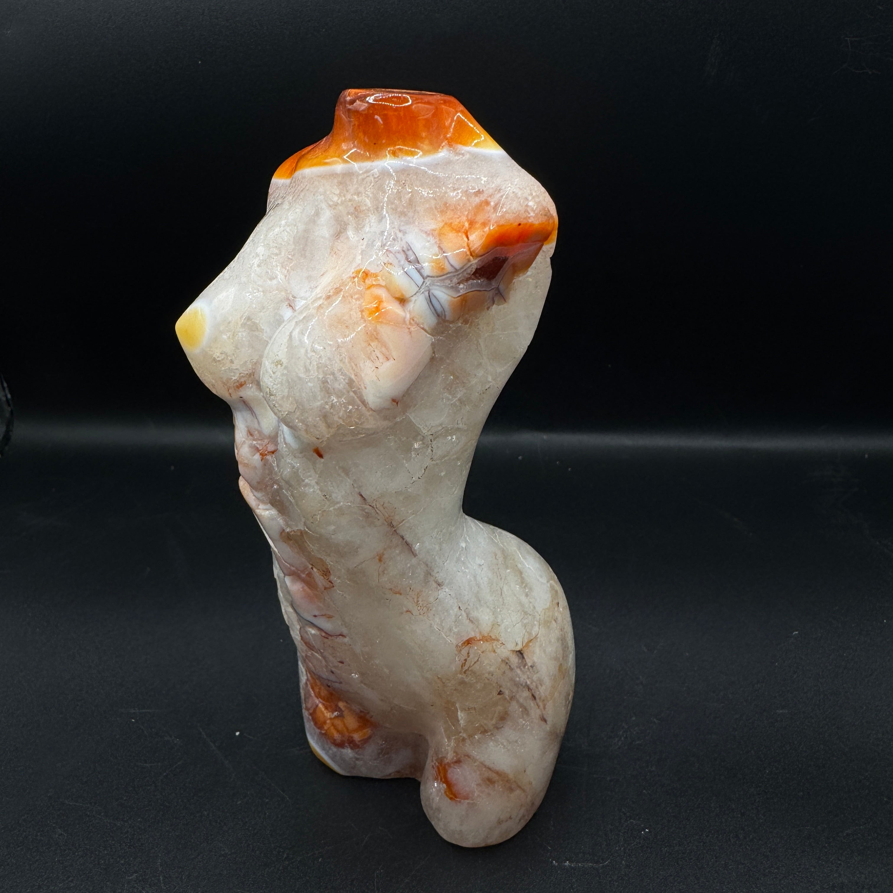 Carnelian Body Carving