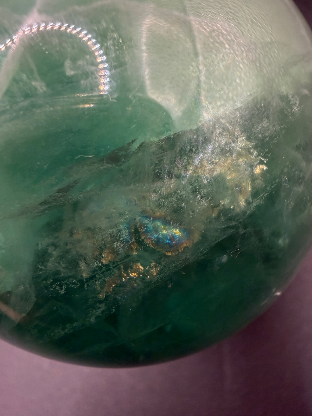 Fluorite Sphere Dx20cm