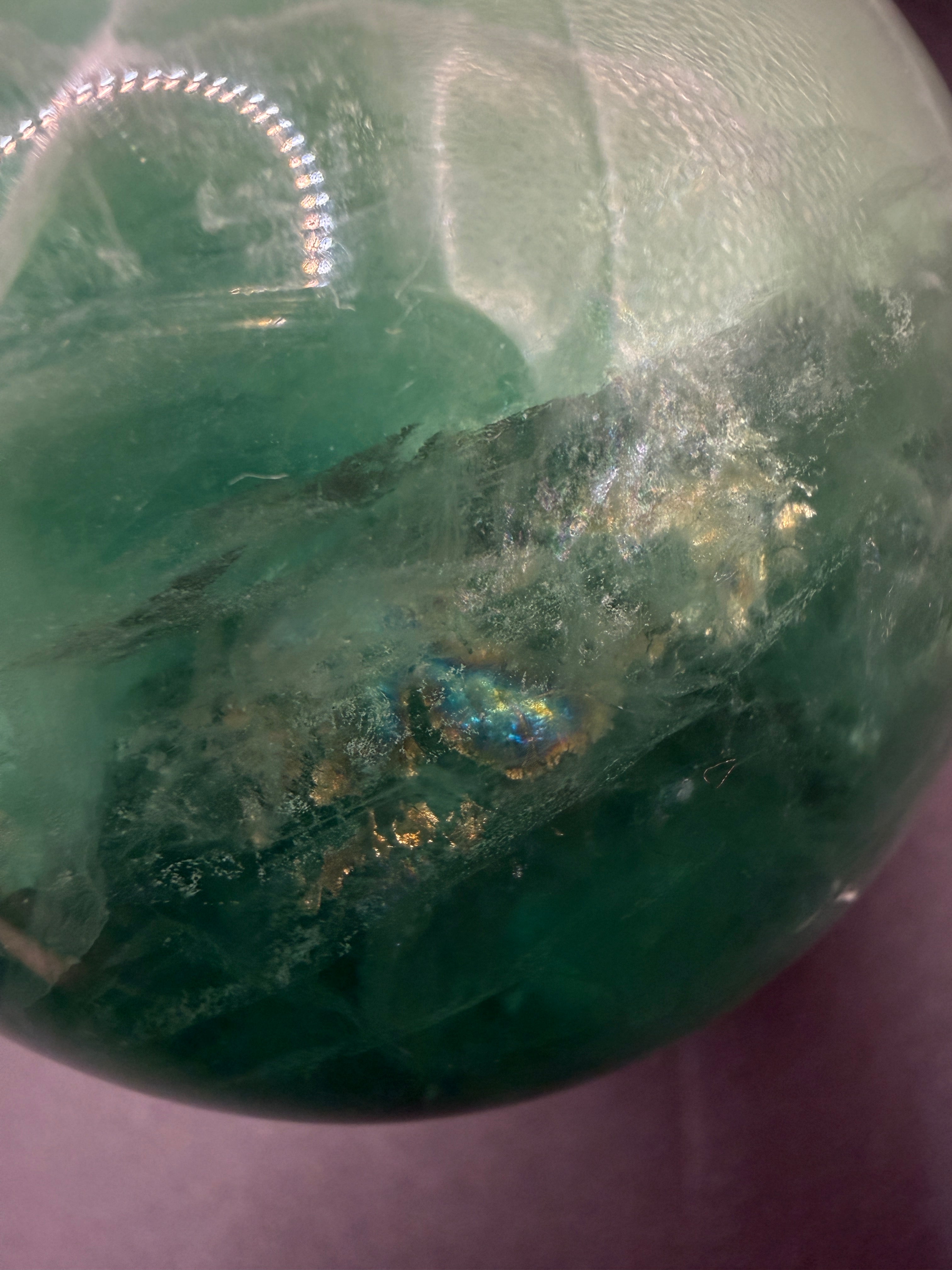 Fluorite Sphere Dx20cm