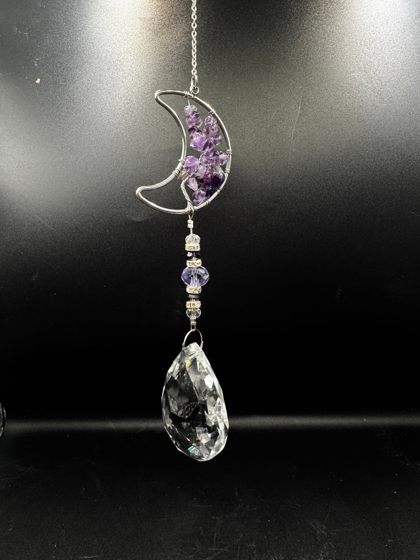 Amethyst Moon Sun Catcher