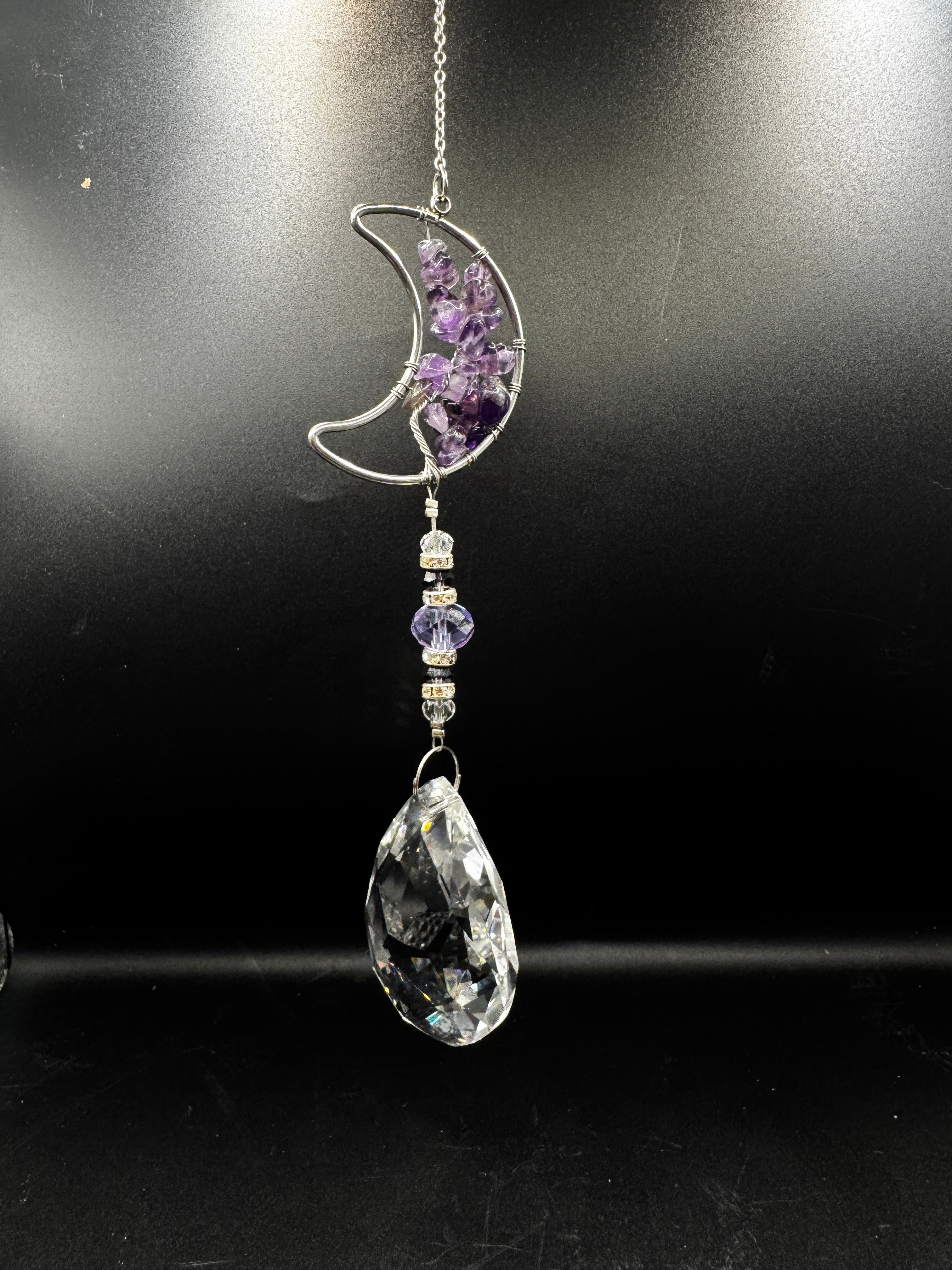 Amethyst Moon Sun Catcher