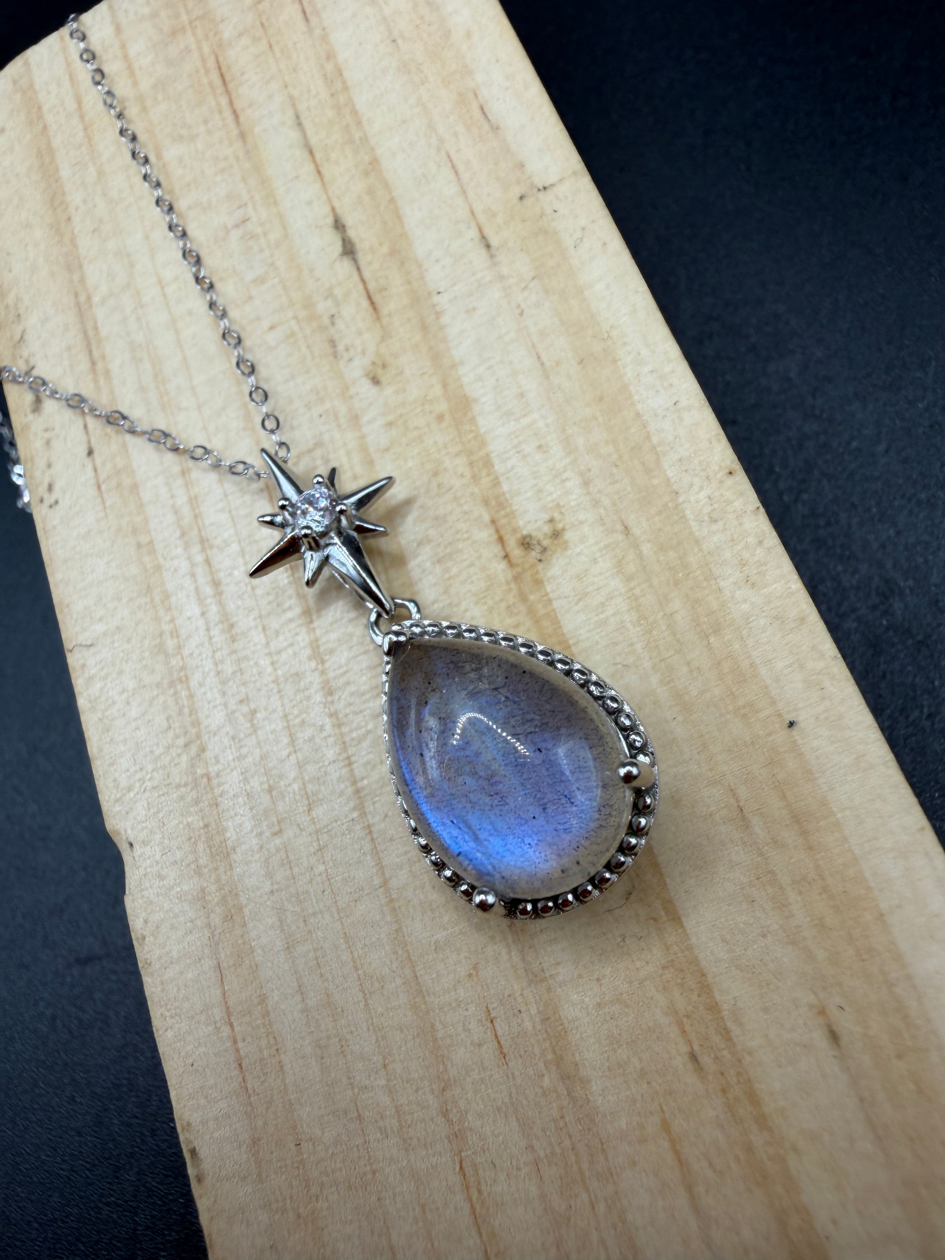 Labradorite S925 Necklace