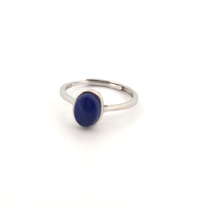 Lapis Lazuli S925 Adjustable Ring