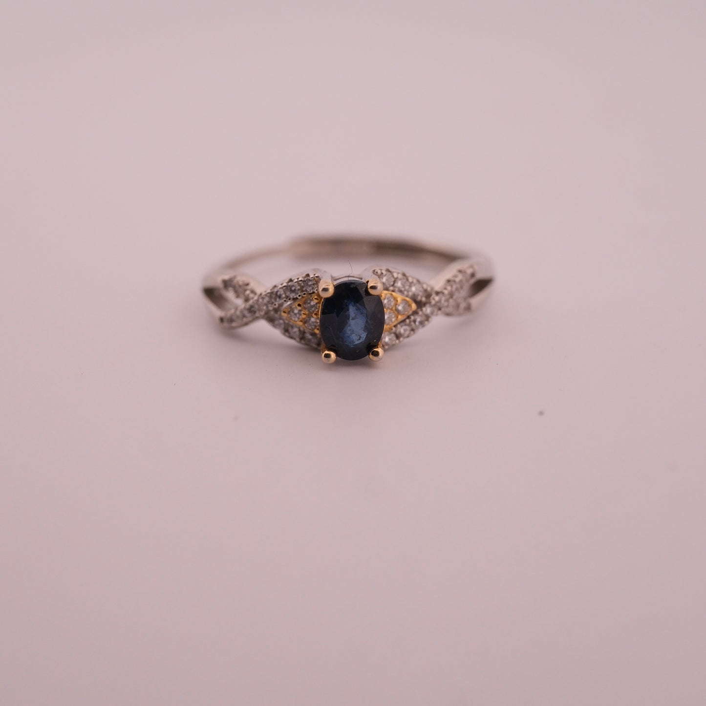 Iolite Eye S925 Adjustable Ring