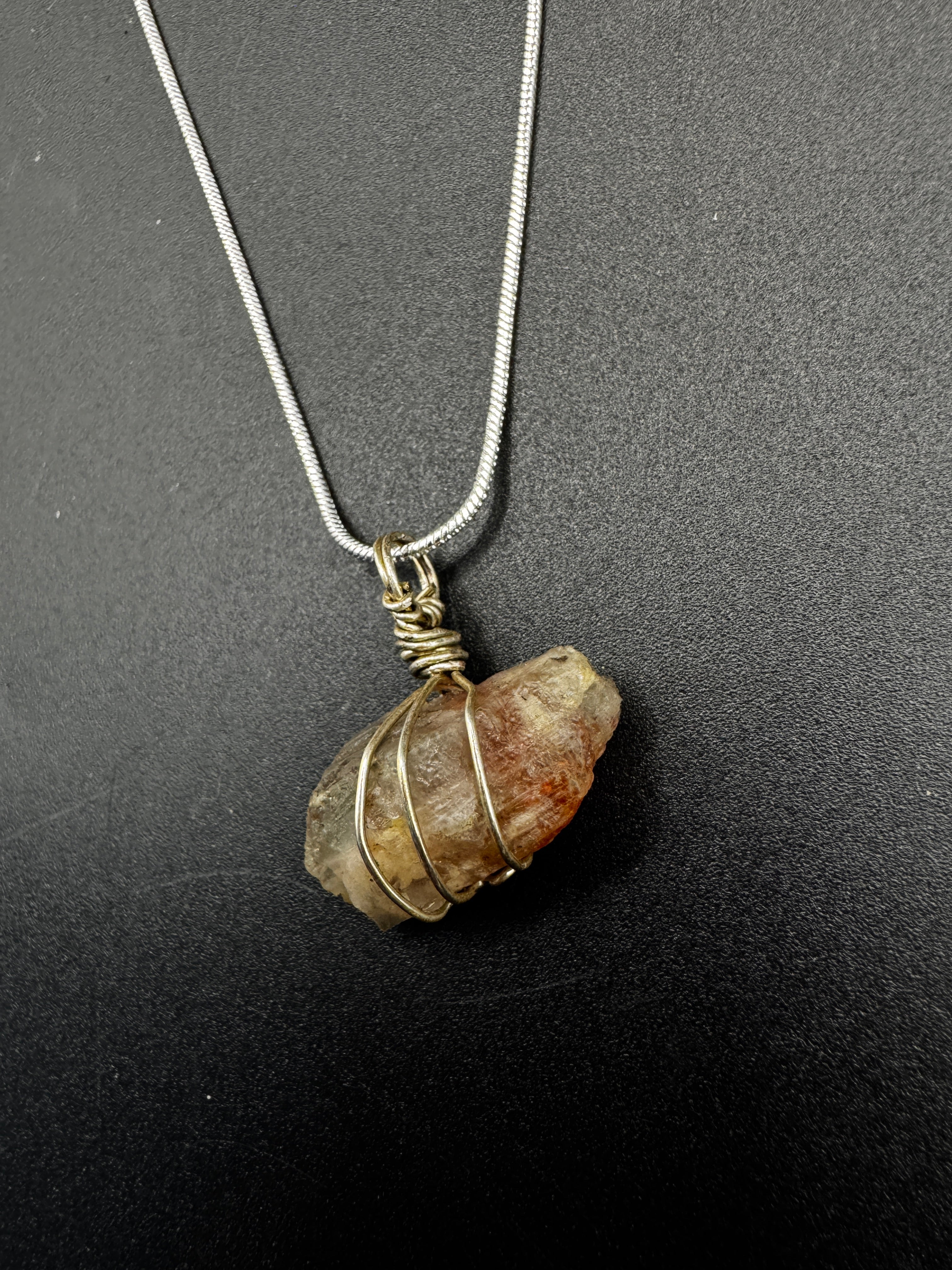Handmade Sunstone Necklace
